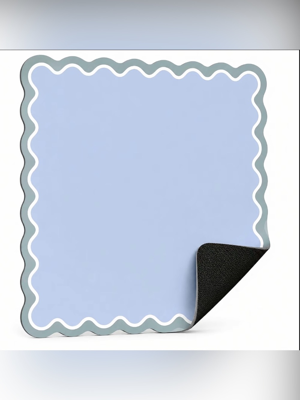 Blue & gray Mahjong mat 31.5 x 31.5 BRAND NEW
